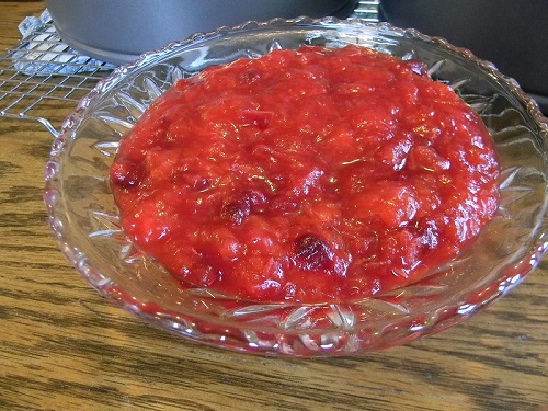 Spicy Cranberry Relish Recipe